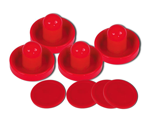 Accessories supplied with the Buffalo Terminator 2 air hockey table