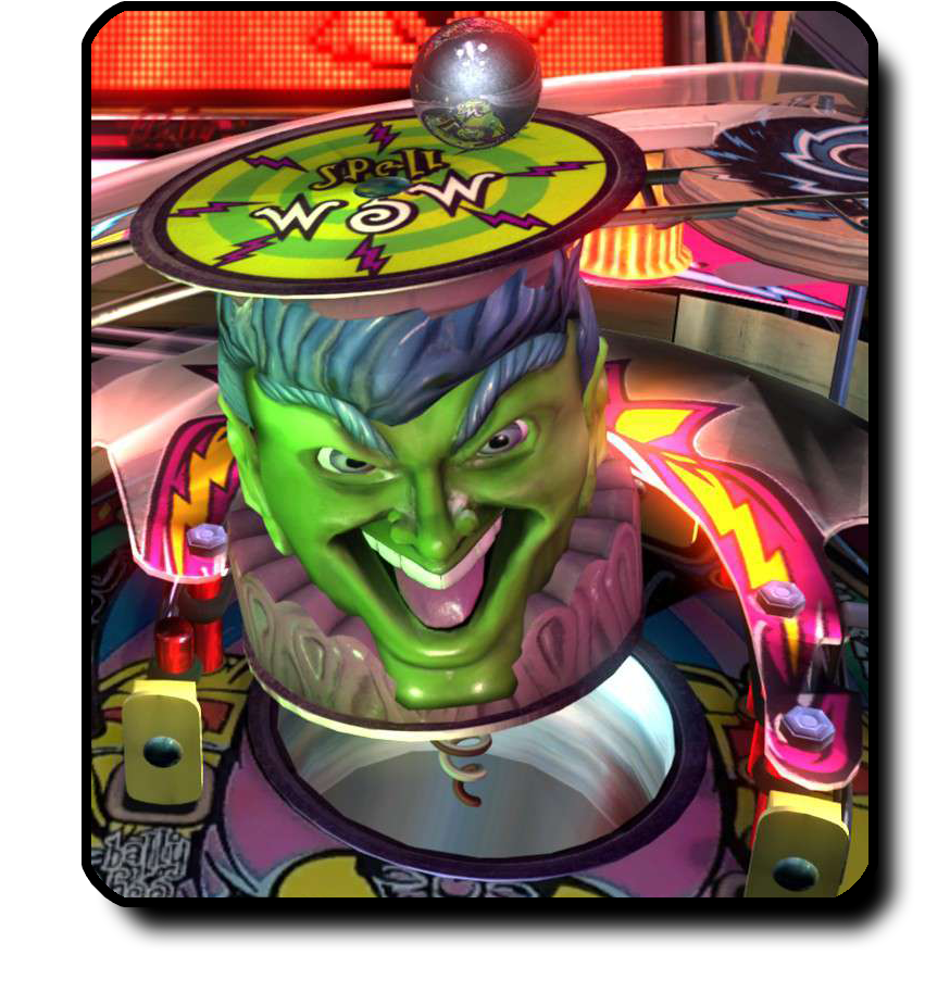 Cirqus Voltaire pinball character The Ringmaster