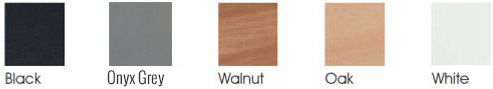 Swatch showing colours of the Elite pool table