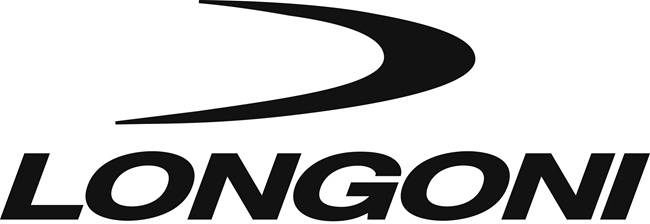 Logo for snooker and pool company Longoni.