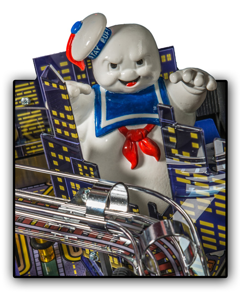 Stern Ghostbusters pinball Mr Stay-Puft