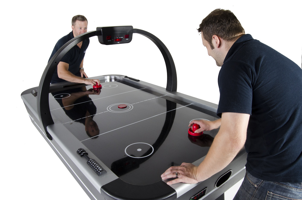 Strikeworth Pro Ice Aluminium 7 Foot Air Hockey Table Liberty Games