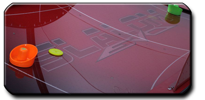 Slalom Evo air hockey table detail