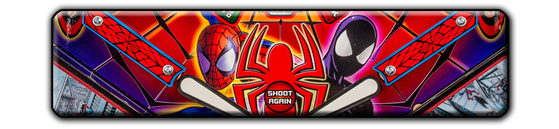Stern Spider-Man Vault Edition Pinball Playfield Detail