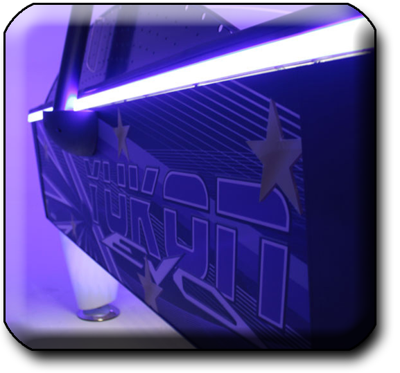 Yukon Evo air hockey table detail