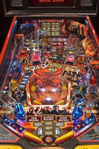 AC/DC Premium Pinball Table