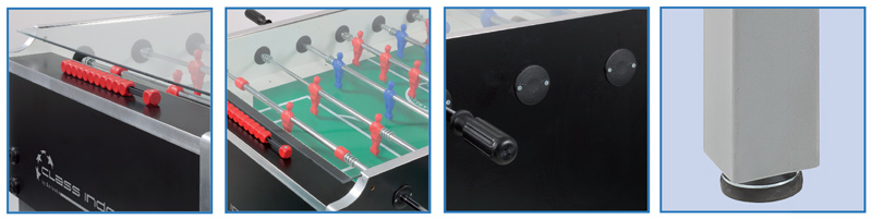 Details of the Garlando Class table football table