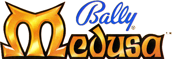 Bally Medusa pinball machine logo