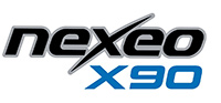 Nexeo X90 table tennis bat logo