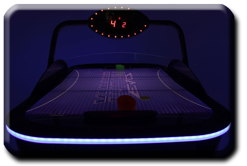 Yukon Evo air hockey table playfield detail