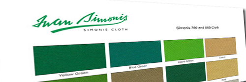Simonis 760 and 860 swatch