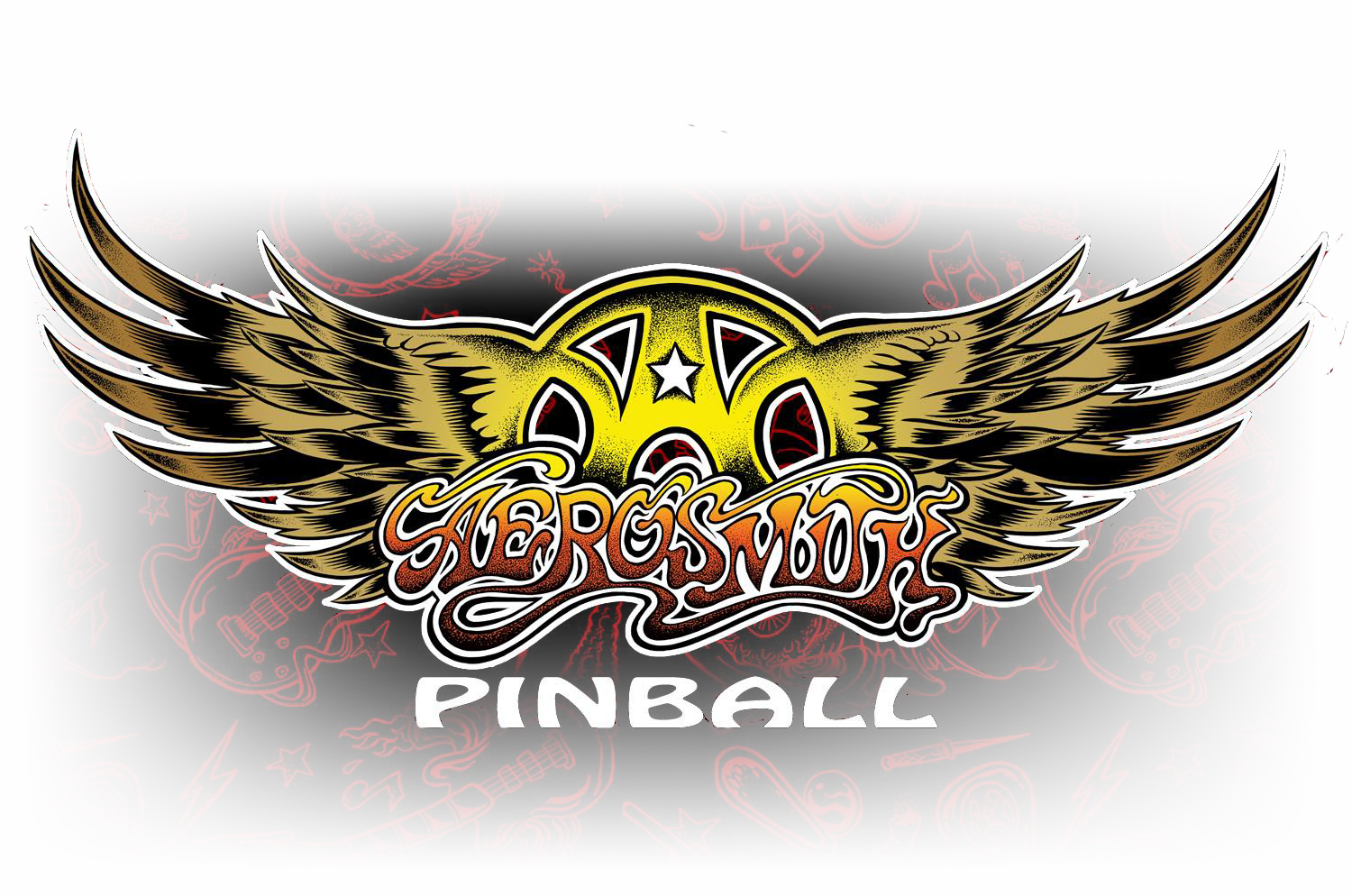 Stern Aerosmith pinball machine logo 2