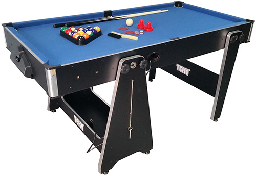 tekscore 5ft folding multi games table