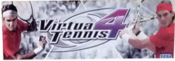 Logo for the video game Virtua Tennis 4