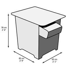 Galaxy 80s Plus 120 Multi Game Arcade Machine Dimensions