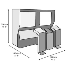 Namco Time Crisis 5 Arcade Machine  Dimensions