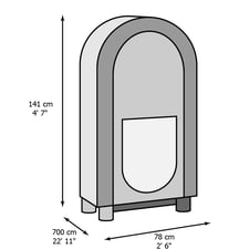 Sound Leisure Rocket Vinyl Jukebox Dimensions