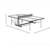 Stiga Optimum 30 Indoor Table Tennis Table Dimensions