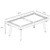 Pureline California Outdoor/Indoor Slate Bed Pool Dining Table Dimensions