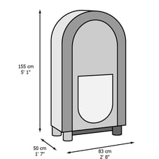 Sound Leisure SL15 Slimline Digital Jukebox Dimensions