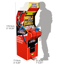 Graded Stock: Arcade1Up Time Crisis Deluxe Multi Arcade Machine Dimensions