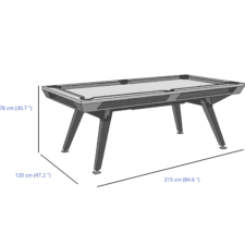 Cornilleau Origin 7ft Outdoor/Indoor American Pool Dining Table Dimensions