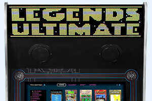 The AtGames Legends Bitpixel Maruquee.