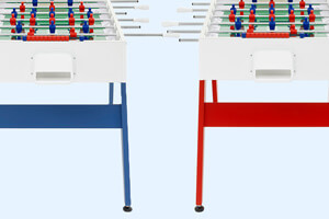 The Cross Indoor Tennis Table in two colours.