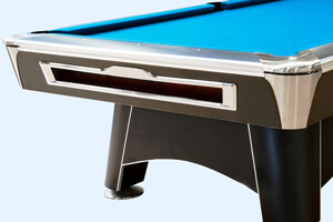 The Dynamic Hurricane Slate Bed pool table