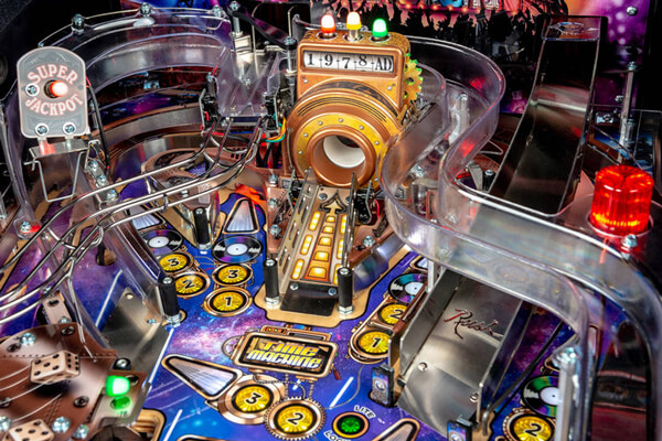 The Rush pinball playfield.