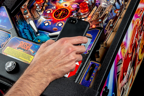 The Rush Pinball QR system