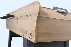 The Rene Pierre Baby-foot Sixties football table.