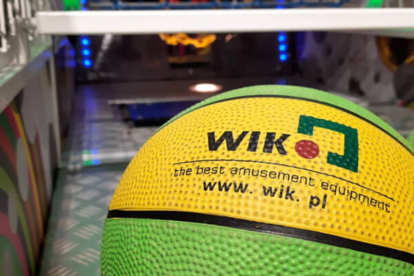 The Wik Basket Kids game balls.