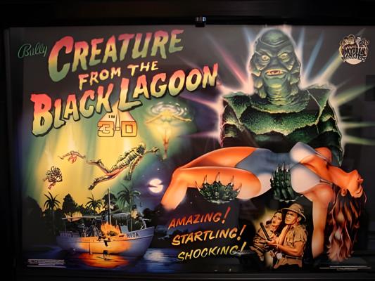 CREATURE FROM THE BLACK LAGOON - Pinball Table