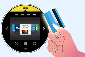 Contactles payment system.