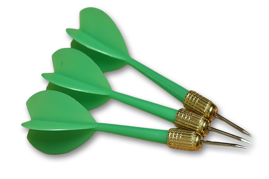 The darts included with the Strikeworth dartboard