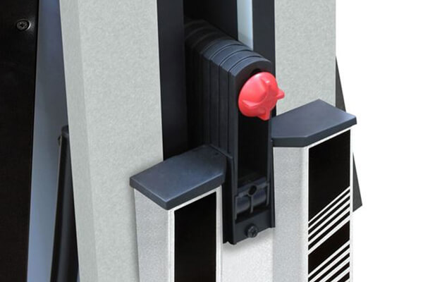 The Cornilleau 540 Competitor Compact safety system.