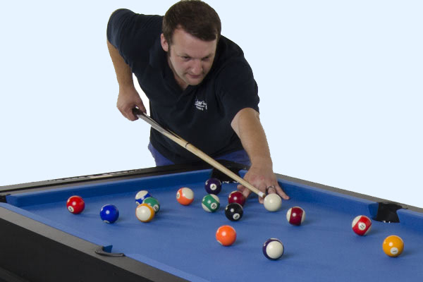 The 6ft Multi Games pool table gives a great game