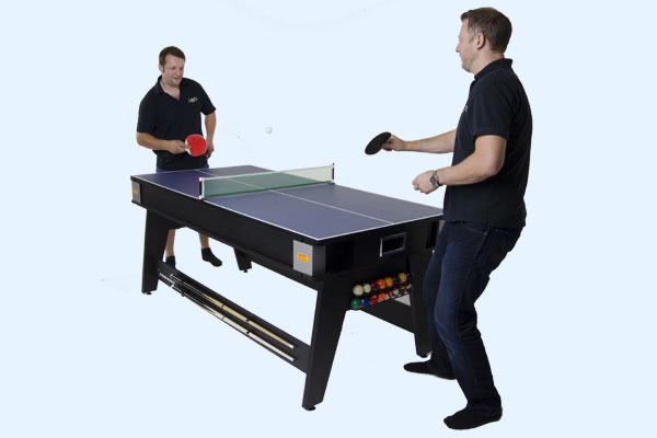 The 6ft Multi Games table with tennis table top