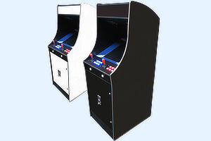The Frontier gaming cabinet.