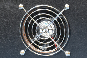 The Frontier arcade's cooling fan.