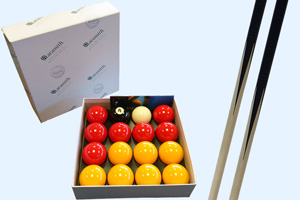Accessories provided with the Omega Outback pool table