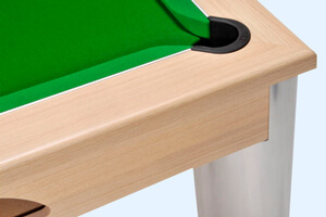 Detail of the Fusion pool table