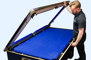 The Supreme Slimline can be disassembled for transport