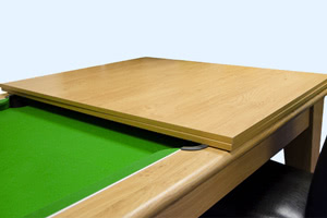 The Classic Diner includes a two-piece table top