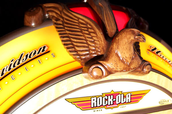 The Rock-Ola Bubbler Jukebox Frame