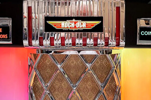 The Rock-Ola Bubbler Jukebox Led Lights.