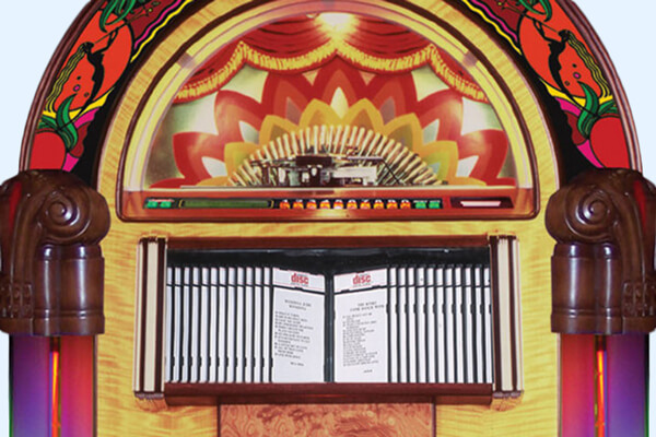 The Rock-Ola Bubbler Jukebox Frame