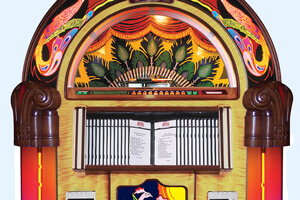 The Rock-Ola Bubbler Jukebox Frame