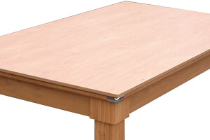 The dining top on the Traditional Diner pool table